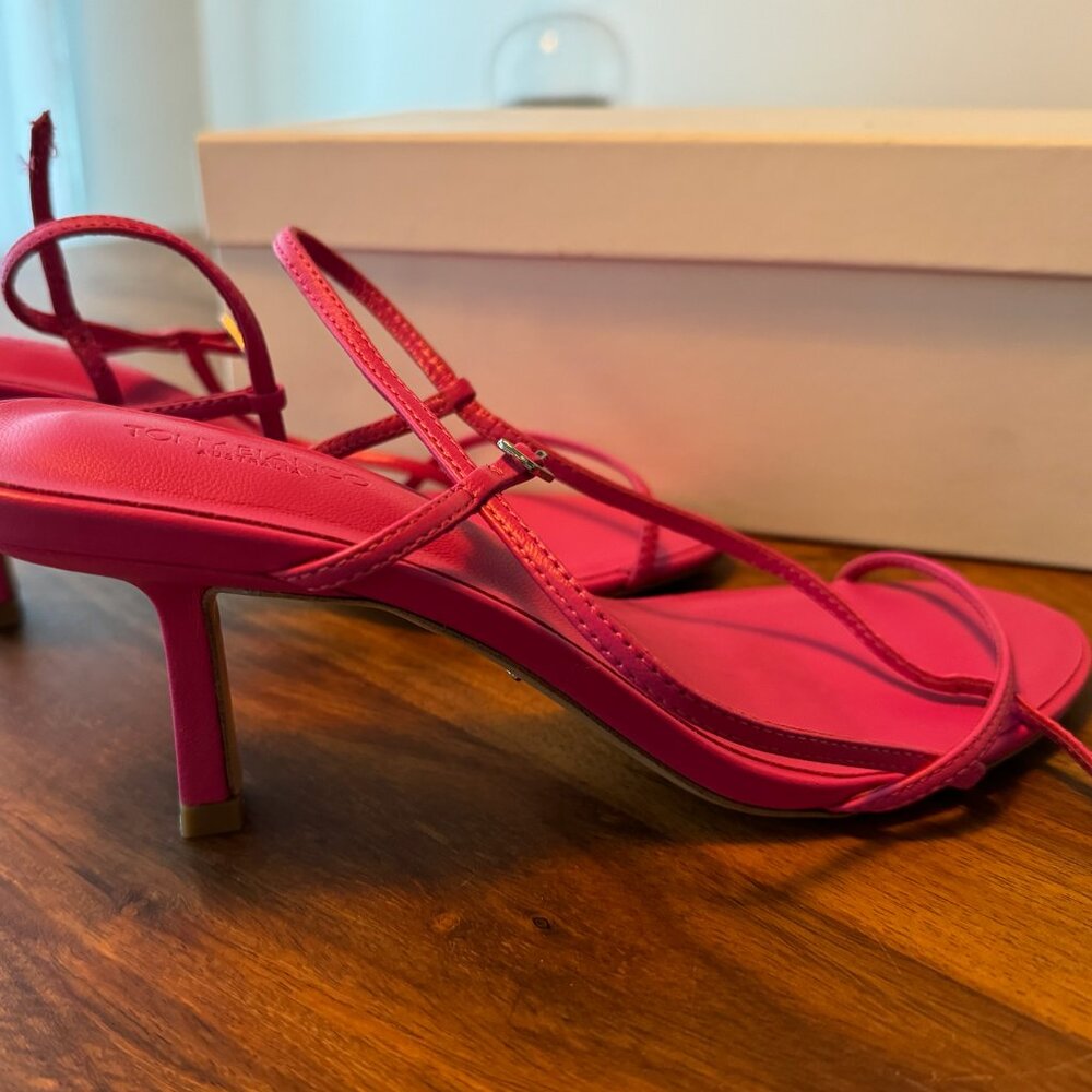 Tony Bianco Sandal Acid Pink Heel 7.5